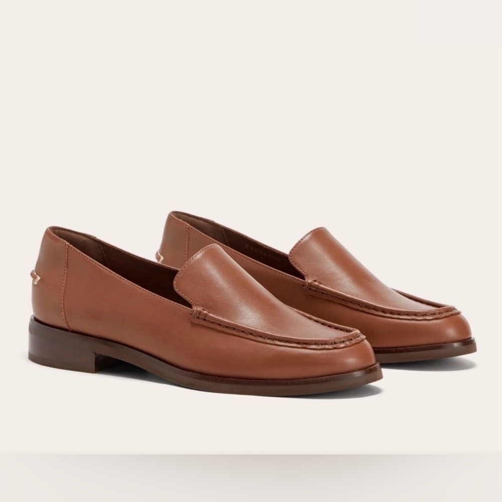 Everlane Women's Brown Leather Loafers